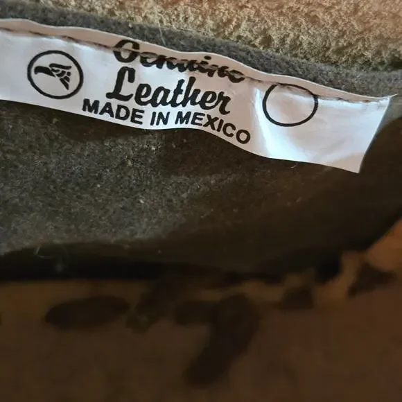 Genuine Leather Red Brown Silver Horse Equestrian Mini Vintage Saddle Bag - Picture 8 of 9